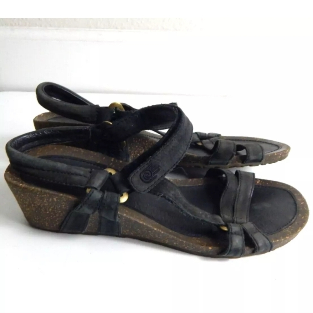 Teva Ventura Cork Wedge‎ Sandals